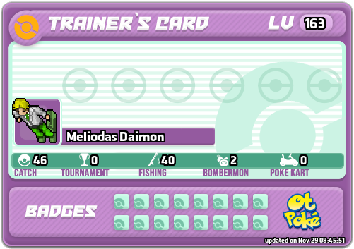 Meliodas Daimon Card otPokemon.com