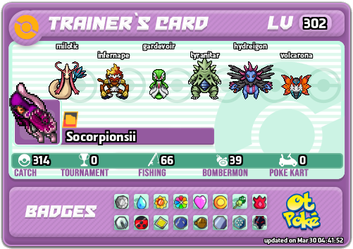 Socorpionsii Card otPokemon.com