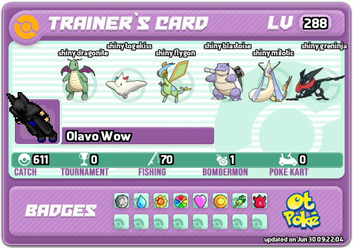 Olavo Wow Card otPokemon.com