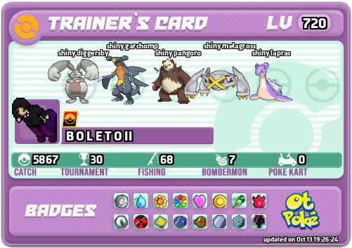 B O L E T O II Card otPokemon.com