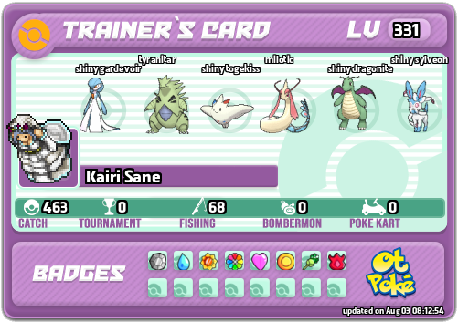 Kairi Sane Card otPokemon.com