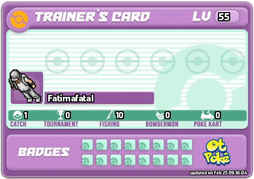 Fatimafatal Card otPokemon.com