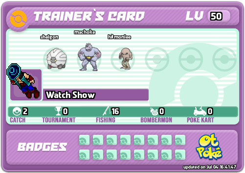 Watch Show Card otPokemon.com