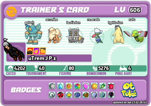 uTrem J P z Card otPokemon.com