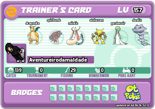 Aventureirodamaldade Card otPokemon.com