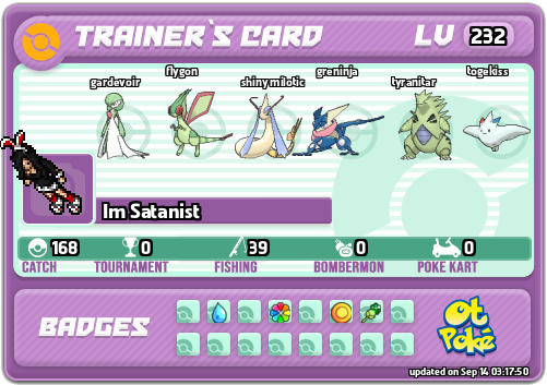 Im Satanist Card otPokemon.com