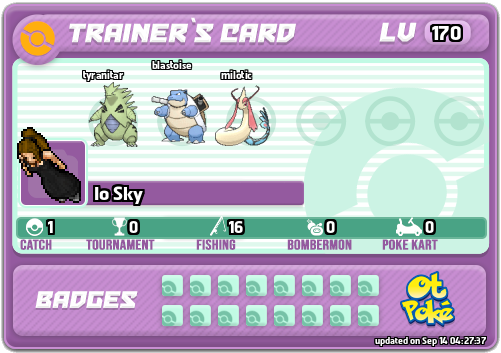 Io Sky Card otPokemon.com