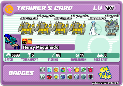 Henry Maquinado Card otPokemon.com