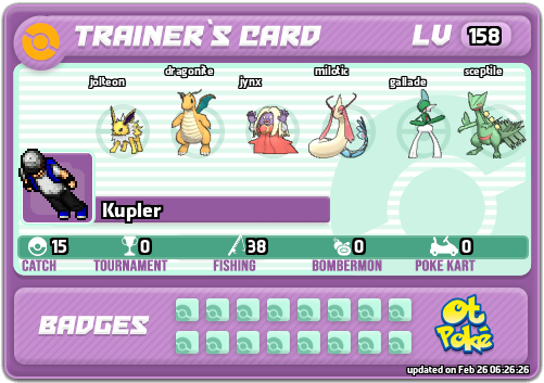 Kupler Card otPokemon.com