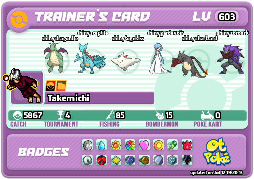 Takemichi Card otPokemon.com