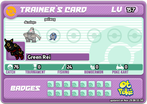 Green Rei Card otPokemon.com