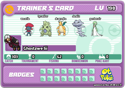 Ghostzwe Iii Card otPokemon.com