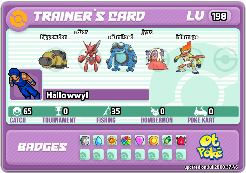 Hallowwyl Card otPokemon.com