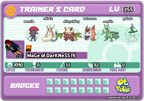 MaGe of DarKNeSS IV Card otPokemon.com
