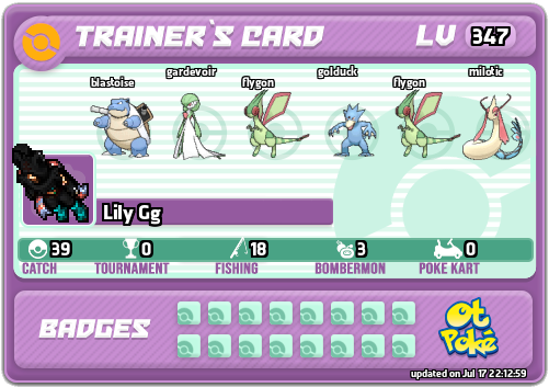 Lily Gg Card otPokemon.com