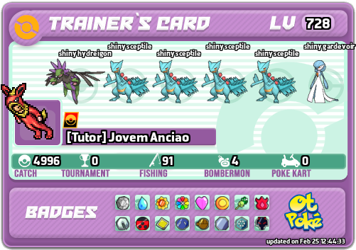 [Tutor] Jovem Anciao Card otPokemon.com