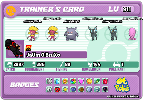 JaUm O BruXo Card otPokemon.com