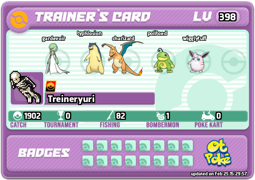 Treineryuri Card otPokemon.com