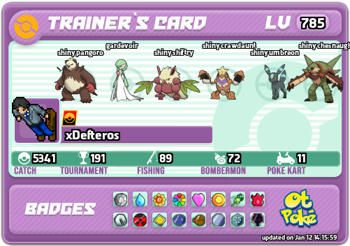 xDefteros Card otPokemon.com