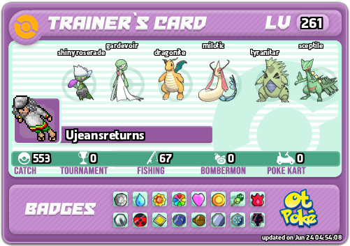 Ujeansreturns Card otPokemon.com