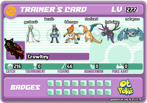 Crowltey Card otPokemon.com