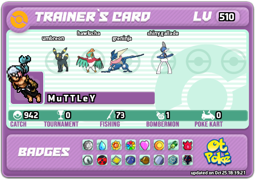 M u T T L e Y Card otPokemon.com