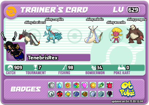 TenebrisRex Card otPokemon.com