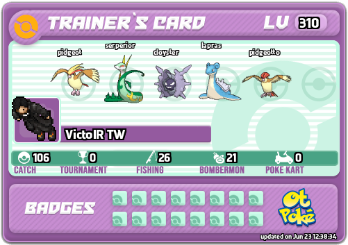 VictolR TW Card otPokemon.com