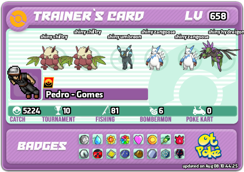 Pedro - Gomes Card otPokemon.com