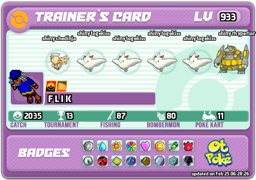 F L I K Card otPokemon.com