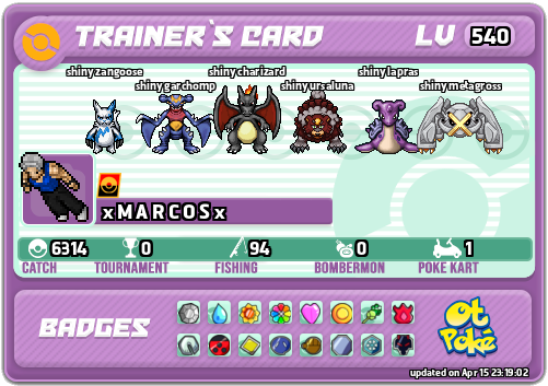 x M A R C O S x Card otPokemon.com