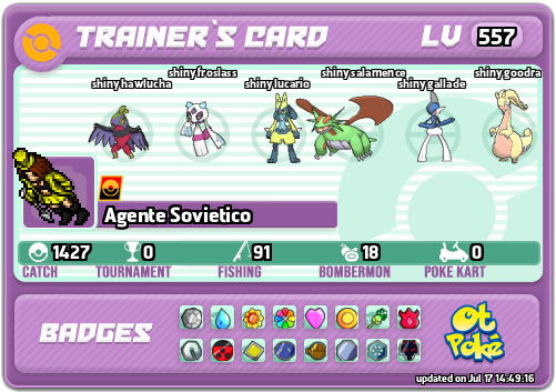 Agente Sovietico Card otPokemon.com