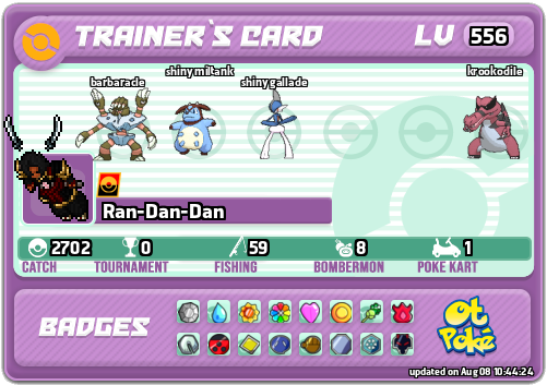 Ran-Dan-Dan Card otPokemon.com