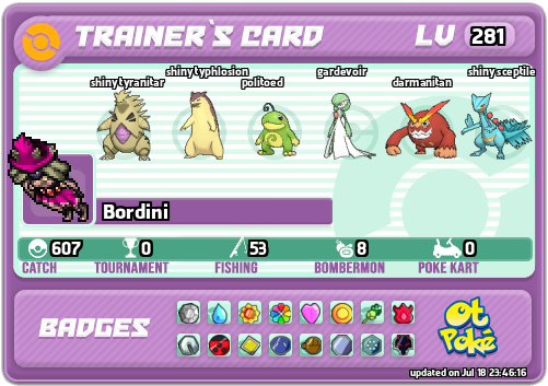 Bordini Card otPokemon.com
