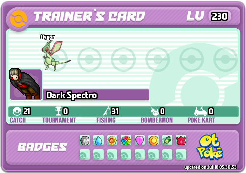Dark Spectro Card otPokemon.com