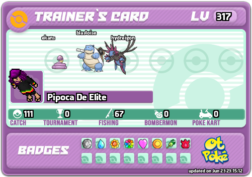 Pipoca De Elite Card otPokemon.com