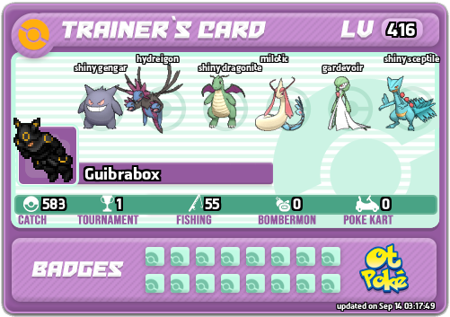 Guibrabox Card otPokemon.com