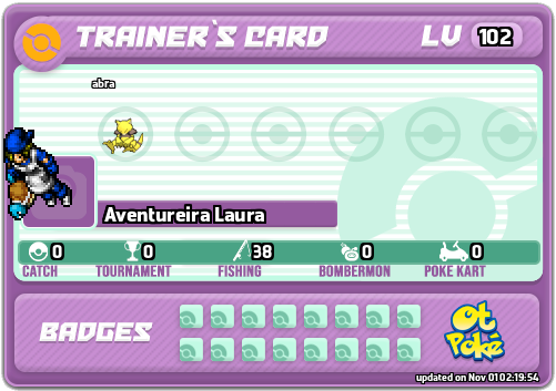 Aventureira Laura Card otPokemon.com