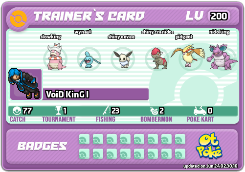 VoiD KinG I Card otPokemon.com