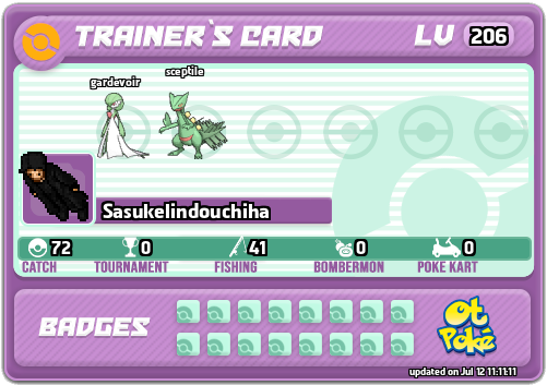 Sasukelindouchiha Card otPokemon.com