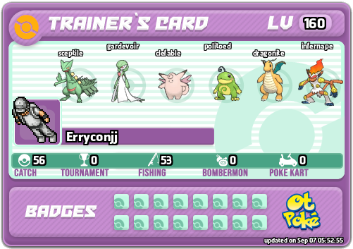 Erryconjj Card otPokemon.com