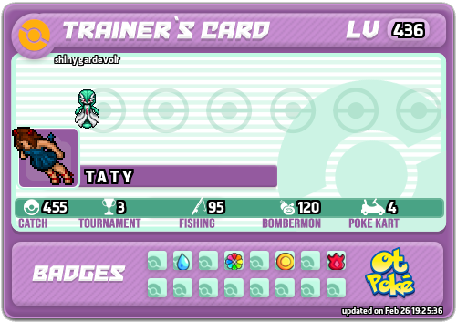 T A T Y Card otPokemon.com