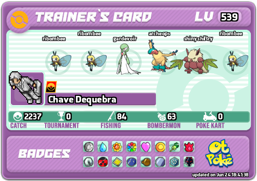 Chave Dequebra Card otPokemon.com