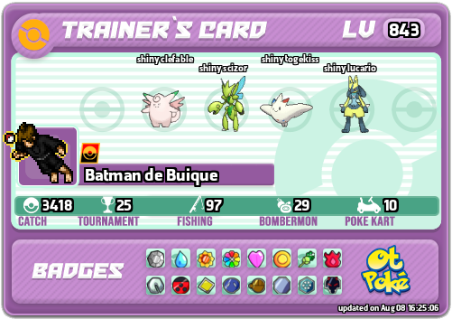 Batman de Buique Card otPokemon.com