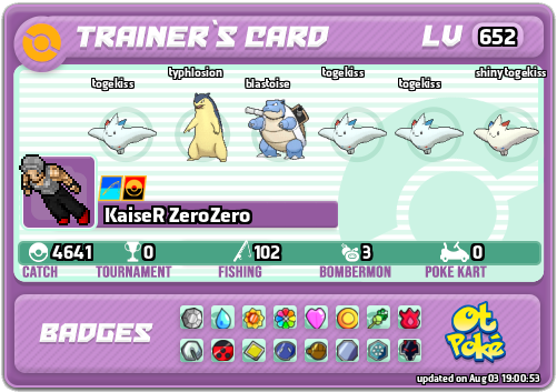 KaiseR ZeroZero Card otPokemon.com