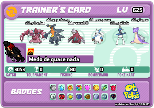 Medo de quase nada Card otPokemon.com
