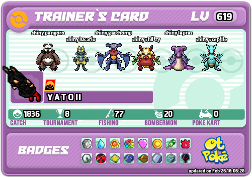 Y A T O II Card otPokemon.com