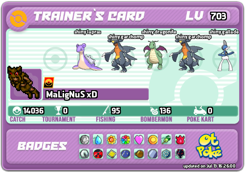 MaLigNuS xD Card otPokemon.com