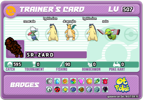 S R - Z A R D Card otPokemon.com