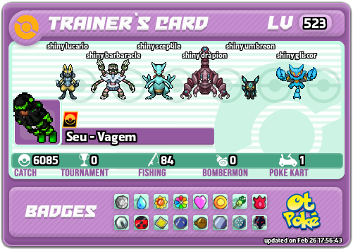 Seu - Vagem Card otPokemon.com